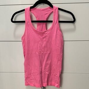 Lululemon Pink Racerback Tank Top